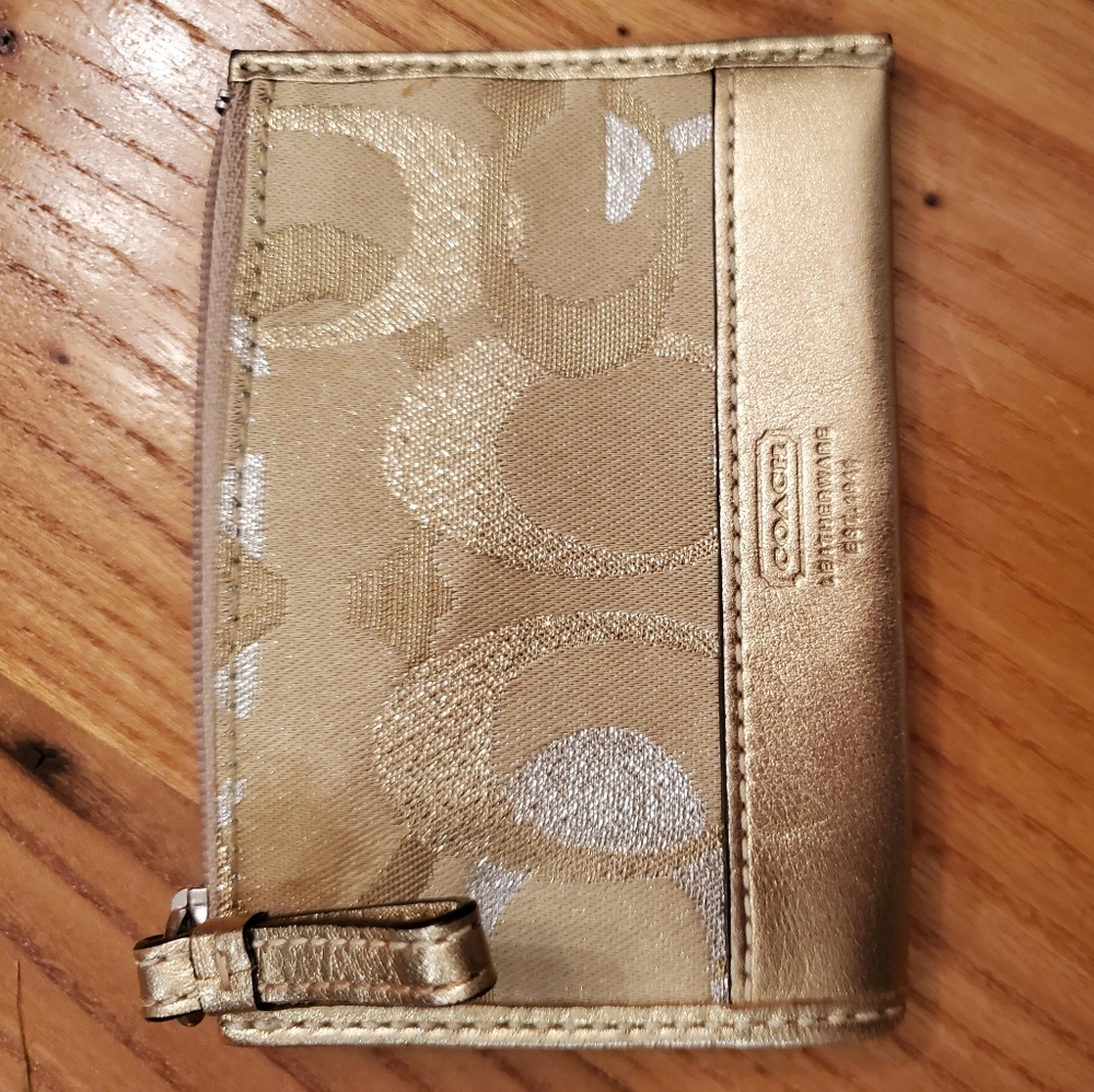 Coach card case/change purse
